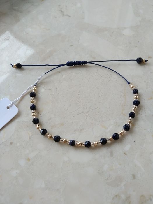 Bransoletka handmade mini, noc Kairu, idealna na prezent