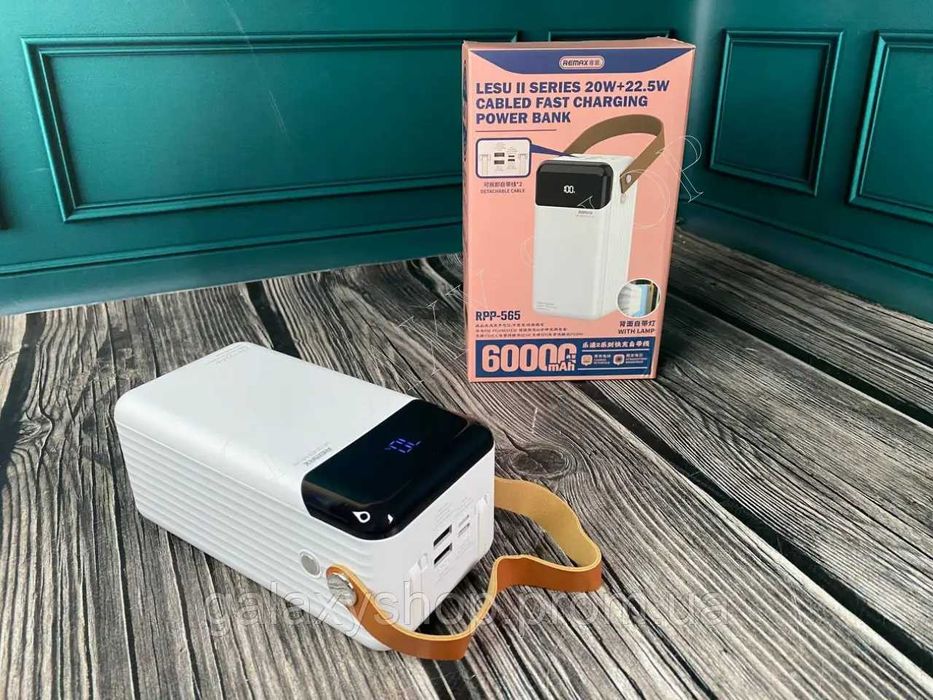 Павербанк Remax RPP-565 на 60000 mAh Power Bank Повербанк: 1 950 грн ...