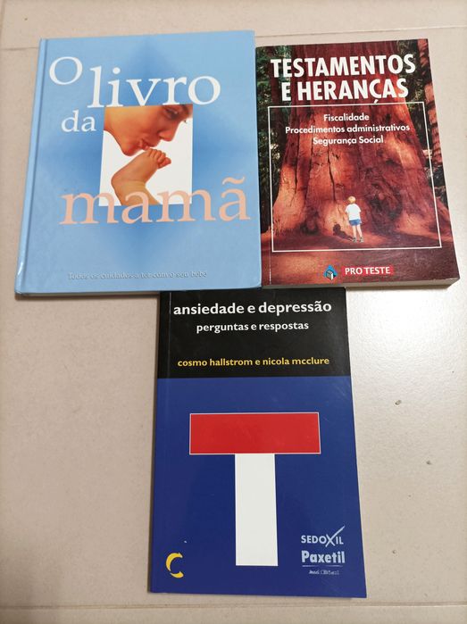 Lote de Livros Práticos (Maternidade / Fotografia / Condomínio)