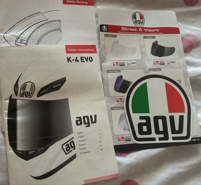 Capacete AGV  k,4 como novo