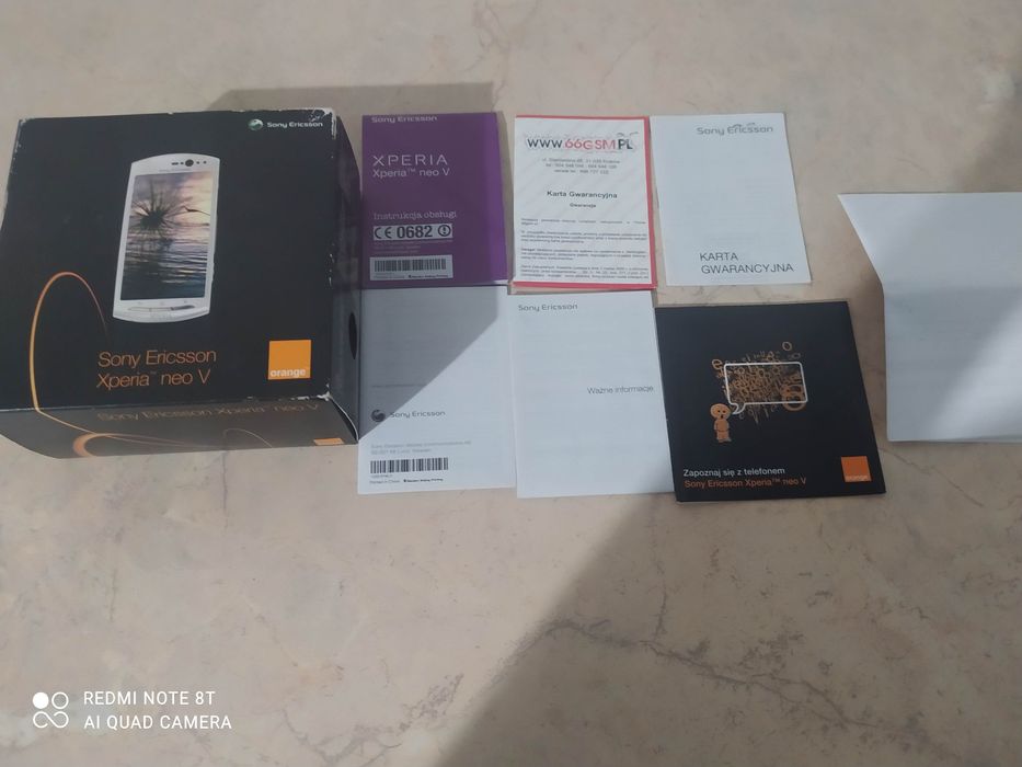 Sony Ericsson Xperia neo V uszkodzony