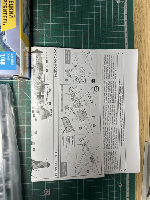 Modelismo Zvezda 1/48 BF-109 F4