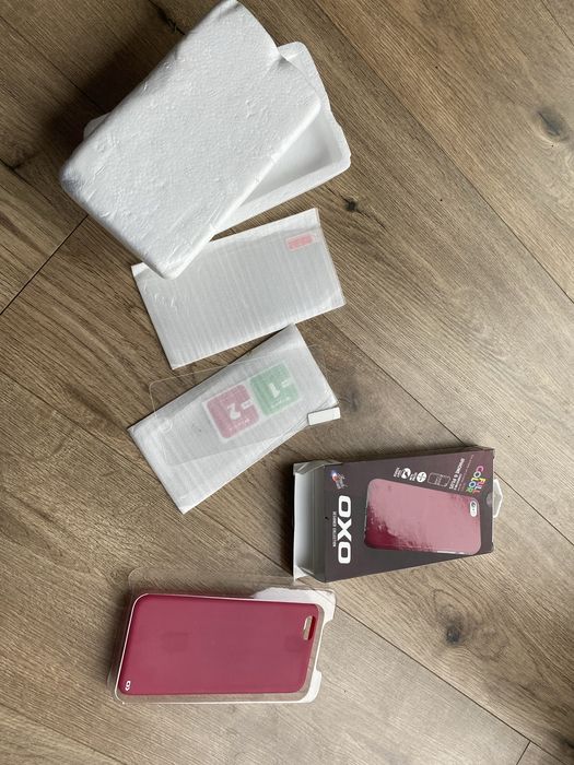 Case i szkło ochronne do Iphone 6pro