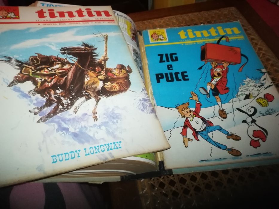 'Tintin', volumes encadernados.