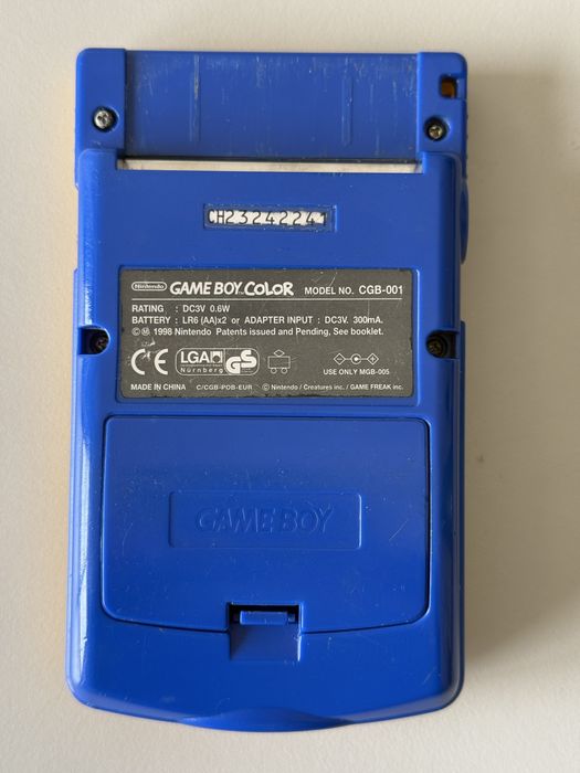 Gameboy Color edição limitada Pokemon Pikachu & Pichu autentico
