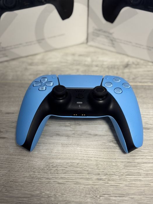 PS5 Pad DualSense Niebieski TMR Hall / Bezdryfowy / Gwarancja