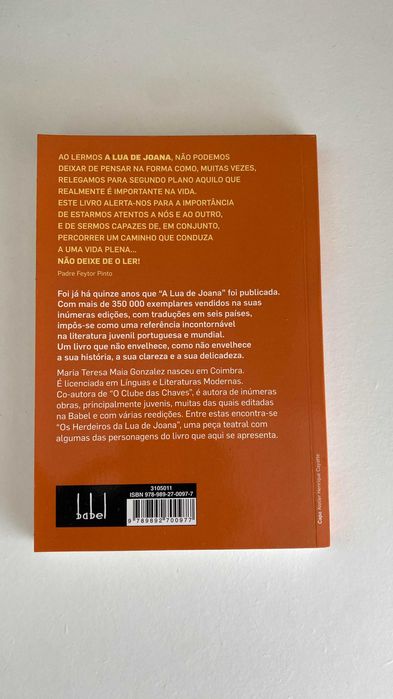 Livro "A Lua de Joana"