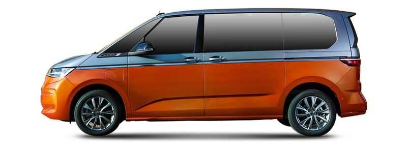 Bagażnik Dachowy VOLKSWAGEN Transporter T7 2022 do 2025 bazowy relingi