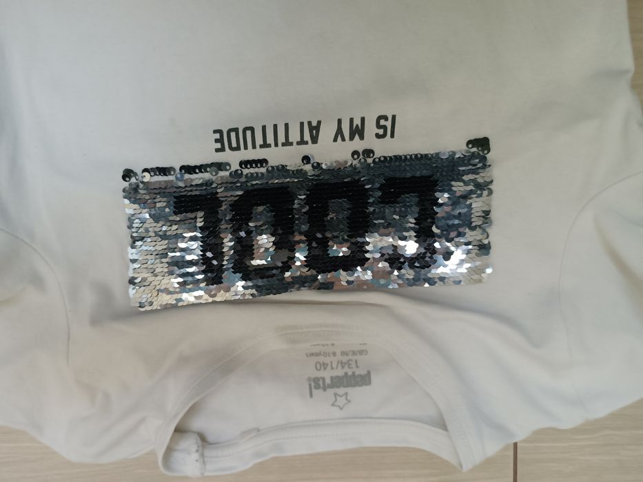 Podkoszulek koszulka t-shirt 122/128 pepperts