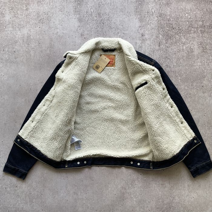 Шерпа Levis (джинсова куртка)