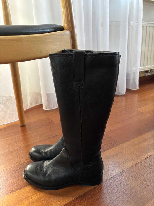 Długie kozaki marki Ecco