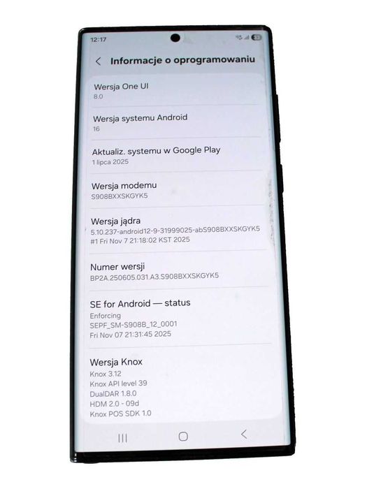 Samsung Galaxy S22 Ultra SM-S908B/DS czarny skl.kpl. FOLIE + GRATISY