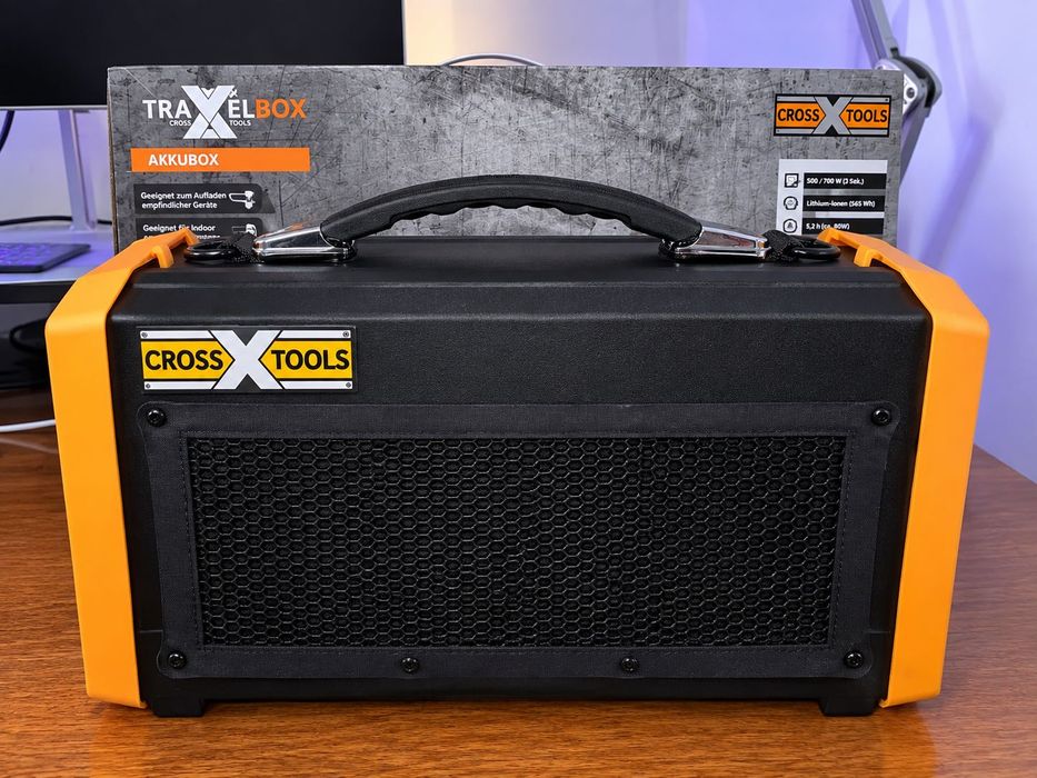 Зарядна станція CROSS TOOLS 500+ 500Вт 555Вт·год | 230В | Блекаут