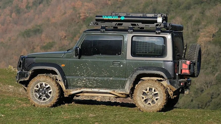 TANKER Solar Shower 24L – Depósito de Água Pressurizado para Overland / 4x4