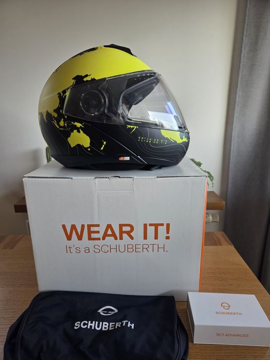 Kask Schuberth c4 pro z interkomem SC  advance