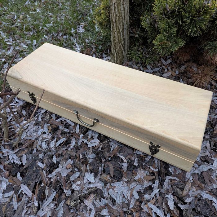 Шашличний набір у кейсі з дерева “Вікінг” на 10 персон (28 предметів)