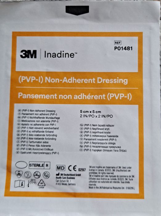 Inadine 5x5 cm, 5 szt