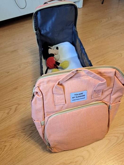 Mochila maternidade com cama434463786528952322