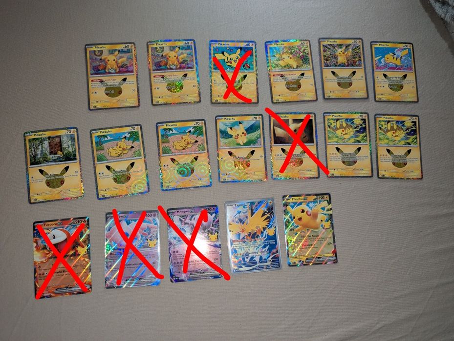 Pokemon 30th aniversary TROCAS