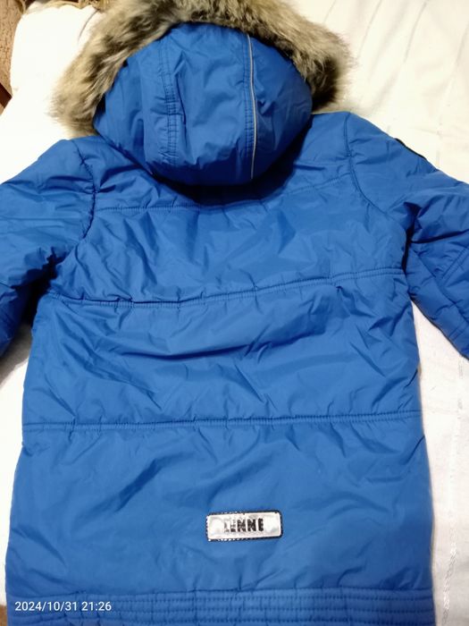 Куртка зимова для хлопчика 128 см. Lenne.