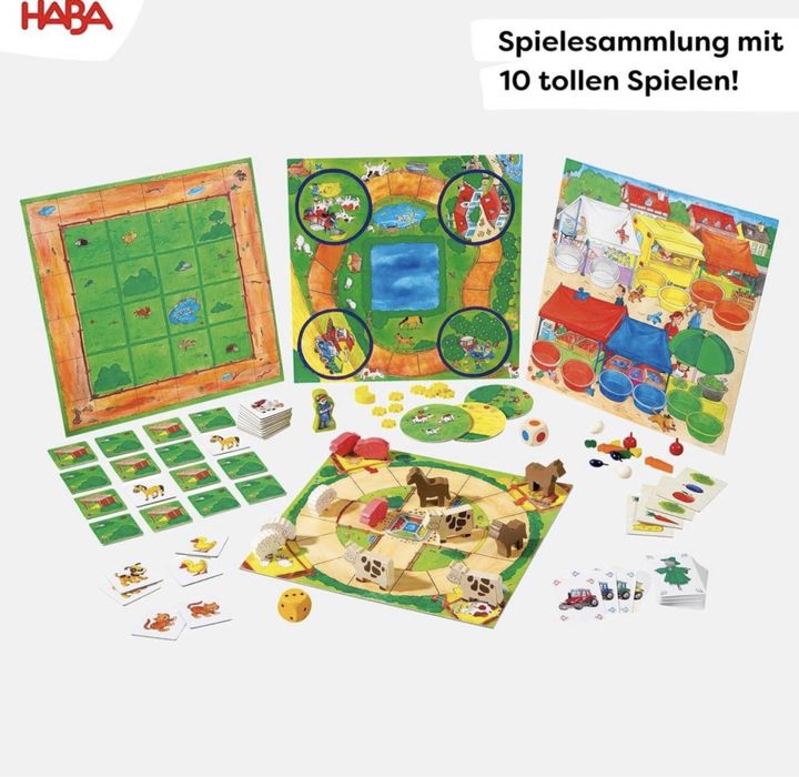 Настольна гра НАВА 10 в 1 Mein erster Spieleschatz