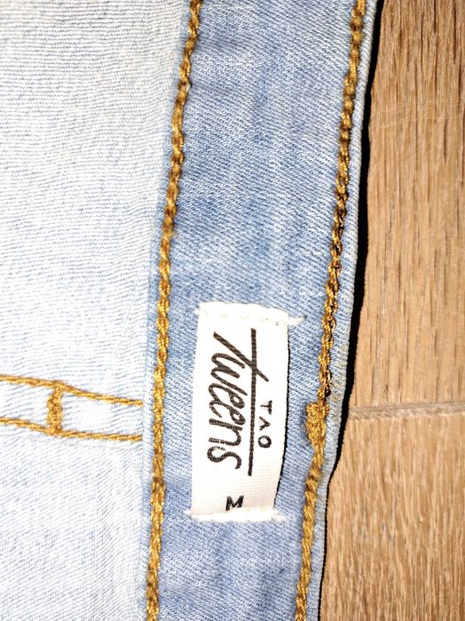 JEANSY super  stretch z wysoką  talią rozmiar M - TAPE À L’ŒIL