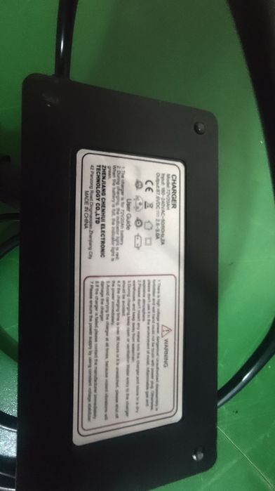 Carregador 72v 20ah para scooter elétrica