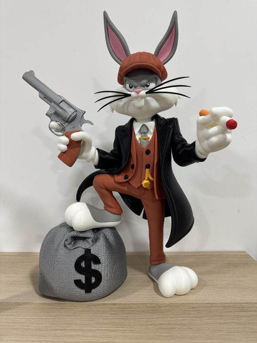 Bugs Bunny Gangster – Figura Decorativa 3D