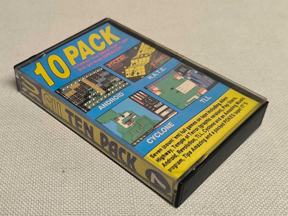 カセットケース Kaseta 10 PACK dla ZX Spectrum Sinclair User May 1991