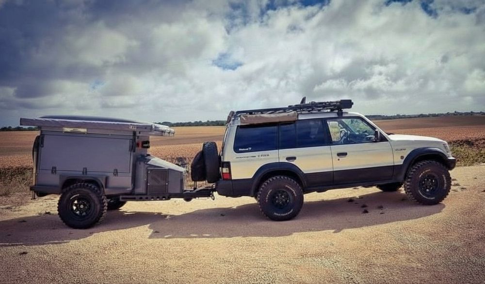 Atrelado Camper Trailer Conqueror reboque Sul africano 4x4 overland