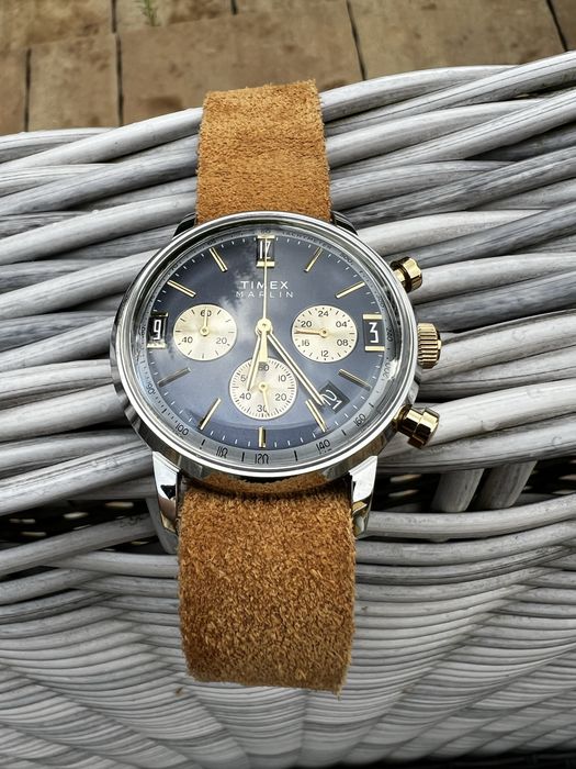 Timex Marlin Chronograph TW2W60400, Retro Vintage, Stan BDB, Extra Pasek! Zamiany