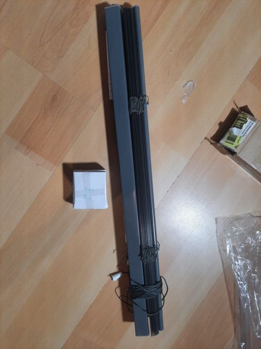 Żaluzja aluminiowa ciemnoszara 25 mm 55x130cm