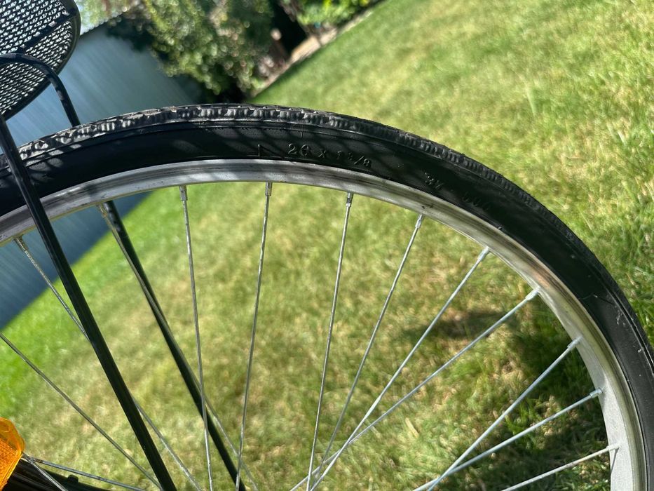 Rower używany z koszykiem