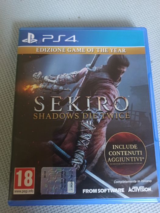 Sekiro shadows Die twice PS4