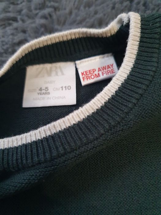 Sweter Zara rozmiar 110