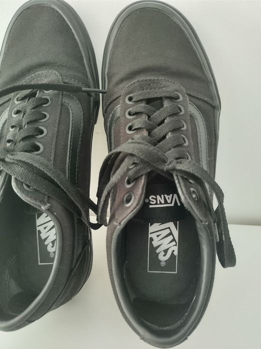 Vans rozmiar 39 trampki czarne męskie