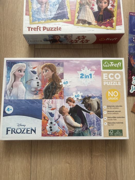 Puzzle Kraina Lodu gratis gazetki i naklejki