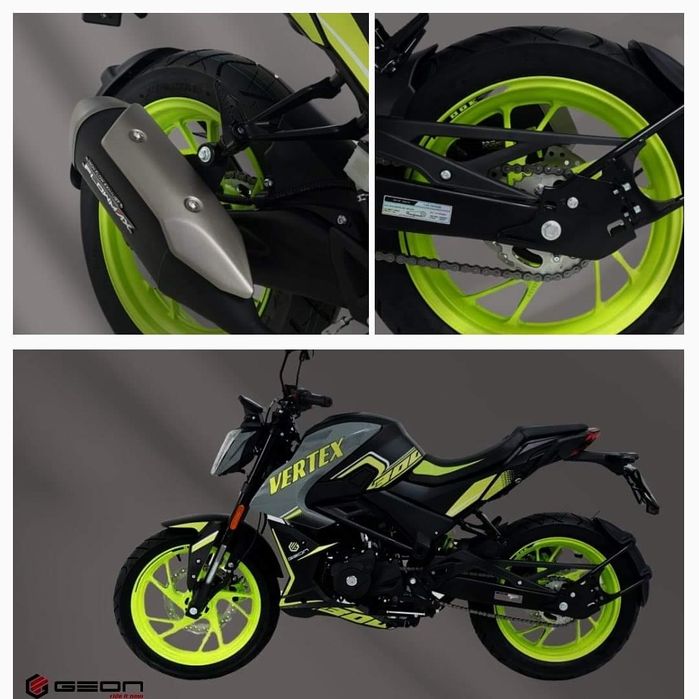 GEON Vertex, 300 SOHC Street Carb 4V, 2024 р. в.  РОЗСТРОЧКА!