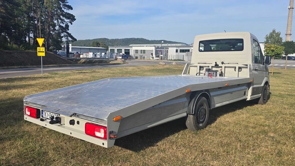 Volkswagen Crafter Man Zabudowa Autolaweta Laweta Najazd Aluminium