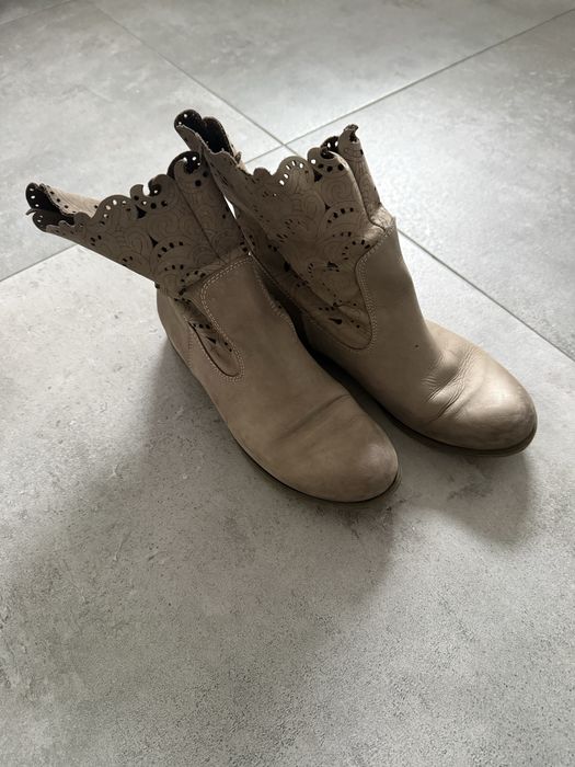 Botki brązowe Lasocki rizm.39