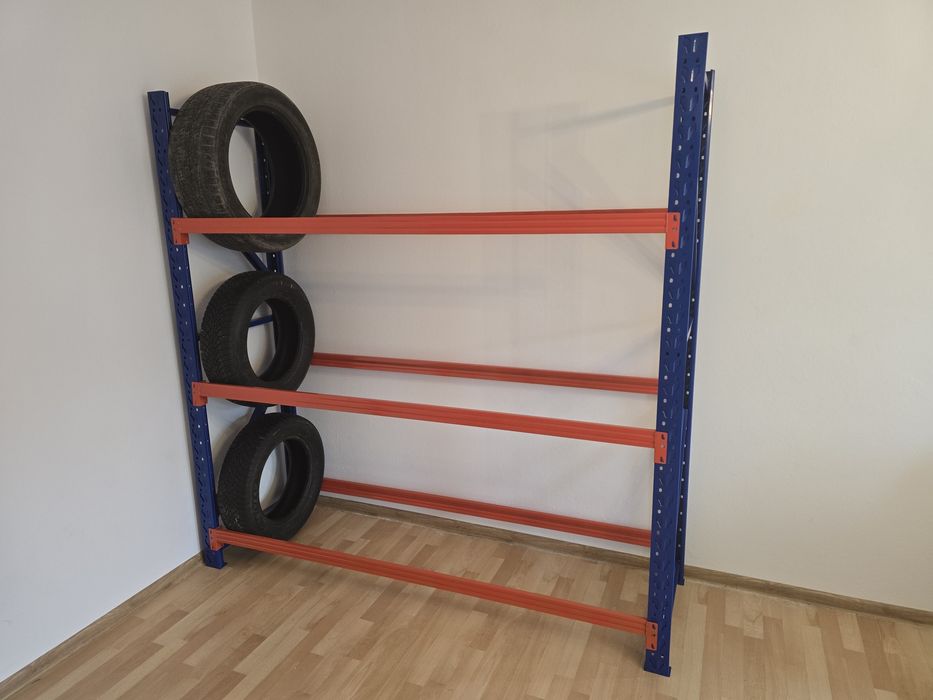 Faktura! NOWE REGAŁY metalowe 5-półkowe 200x200x60cm NOWE