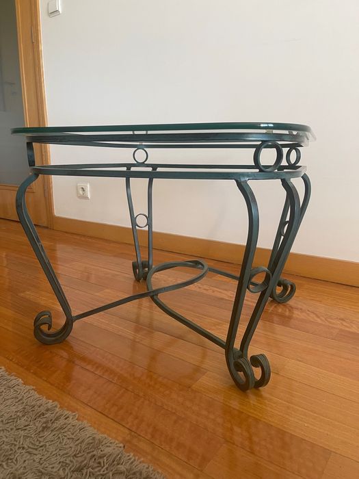 Mesa de vidro prática