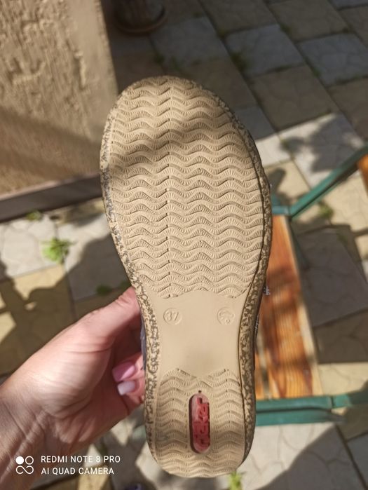 Босоножки RIEKER.цвет синий.