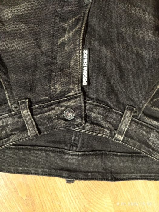 Nowe slim stretch jeans męskie dsquared2