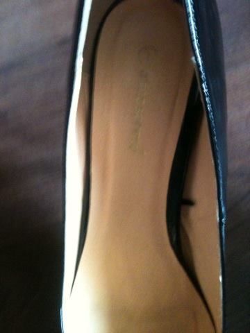 szpilki czarrne lakierki 39