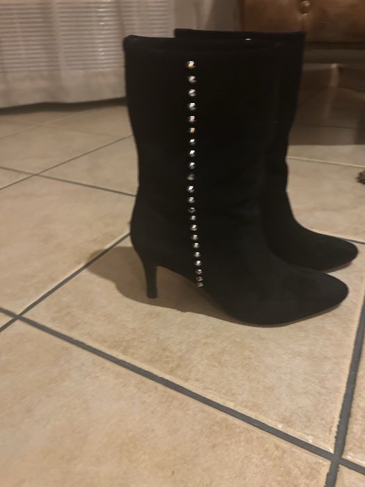 Botas pretas da Zara