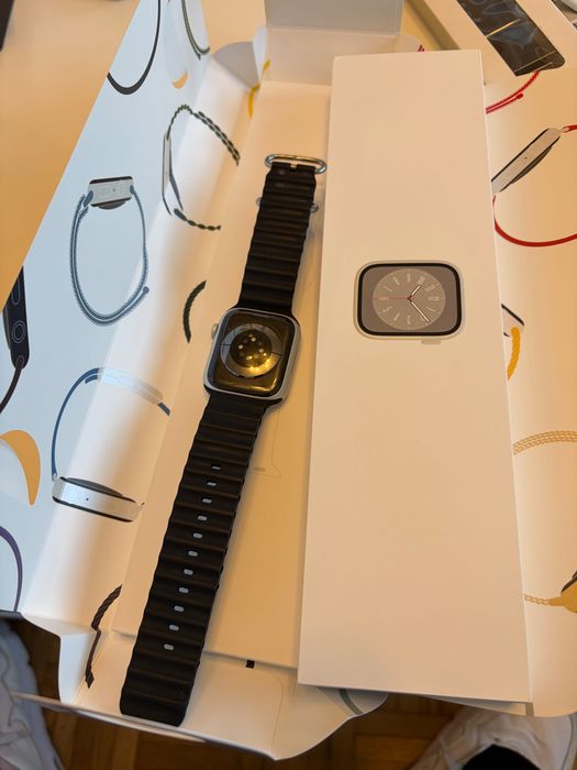 Apple Watch Series 8 • Stan idealny • 88% • + markowe paski • Jak nowy