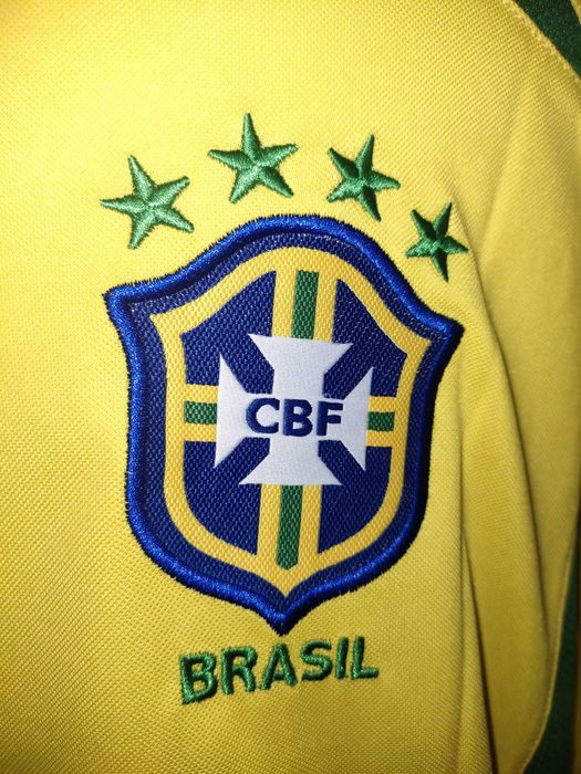 Brasil Retro Mundial 2002 Ronaldo 9 Em stock M/L