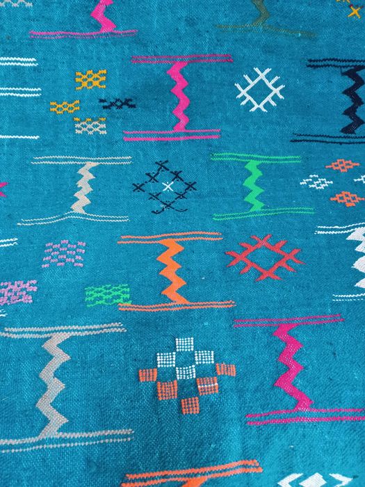 Dywan Marokański 248x140 ręcznie tkany, wełna, piękny