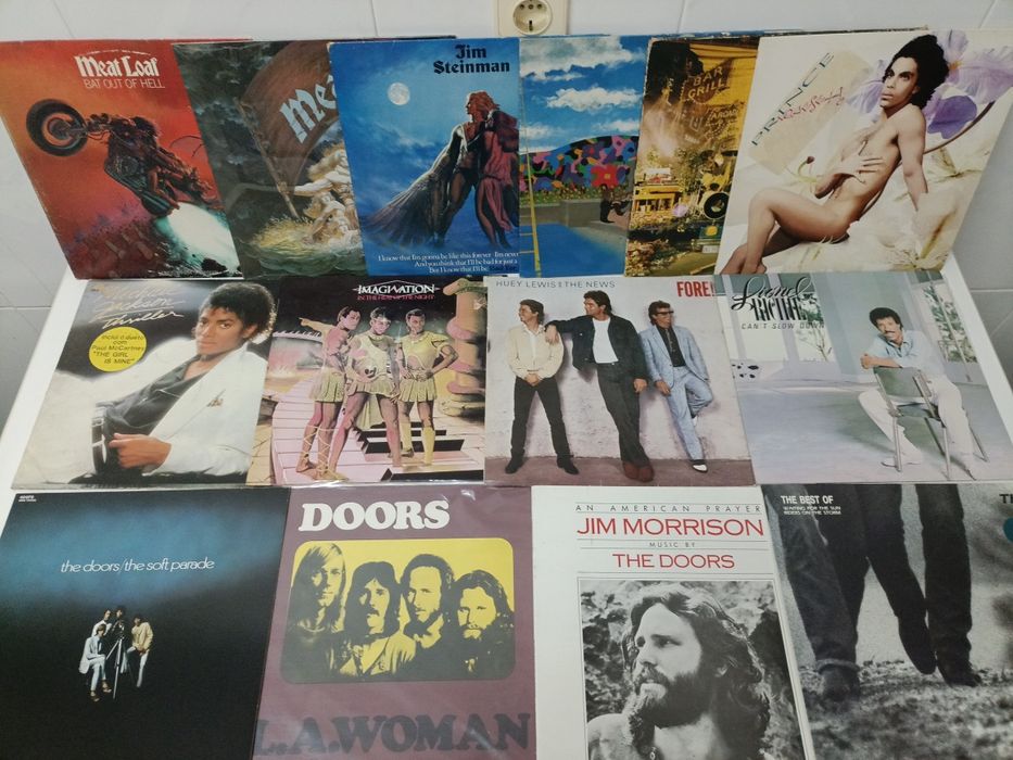 ABBA Bowie PRINCE Winwood MARILLION Madness ZZ TOP e outros {vinis}